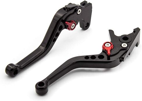 CNC Clutch Brake Levers for RE H400 411 2018-2023, Classic 350 500CC 2009-2020, Thunderbird 350 X350, Bullet 350 350es Short Silver in Saudi Arabia