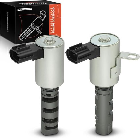 A-Premium 2-PC محرك توقيت الصمام المتغير (VVT) الملف اللولبي متوافق مع Toyota Camry Highlander Sienna Avalon Solara RX300 RX400h 3.0L 3.3L، استبدال # 917-211 917-214 15330-0A010 in Saudi Arabia