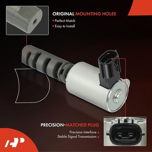 A-Premium 2-PC محرك توقيت الصمام المتغير (VVT) الملف اللولبي متوافق مع Toyota Camry Highlander Sienna Avalon Solara RX300 RX400h 3.0L 3.3L، استبدال # 917-211 917-214 15330-0A010 in Saudi Arabia