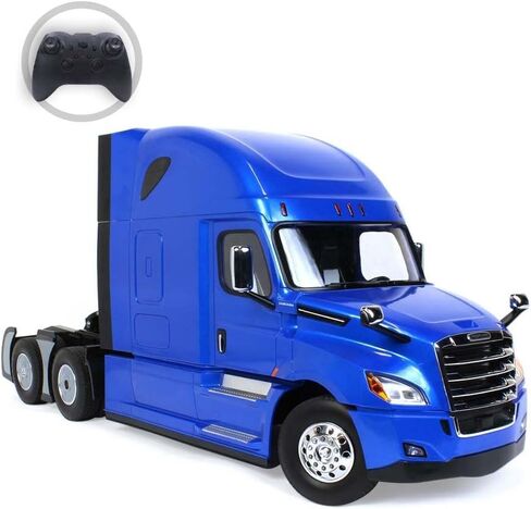 Diecast Masters RC Truch Freightliner Cascadia Truck | Fully Functional Radio Control Raised Roof Sleeper Cab | 1:16 Scale Model Remote Control Truck, RC Semi Truck | Diecast Model 27006 in Saudi Arabia