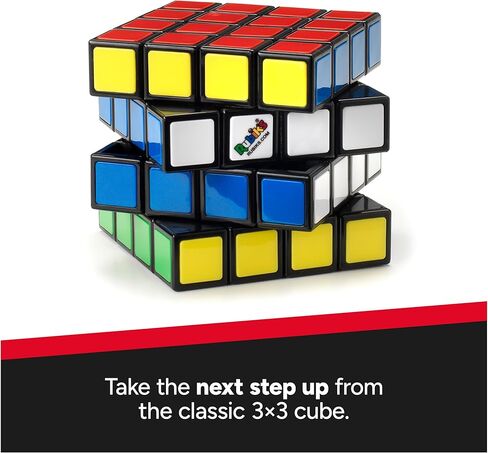Rubik's Cube 4x4 – Colourful Puzzle Game Rubik's 4x4 – Original Colour Matching Puzzle – Classic Cube Problem Solving – 6064639 – Children's Toy Age 8+ in Kuwait