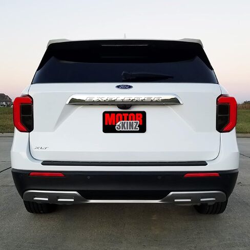 لون دخان الفينيل المقطوع مسبقًا من SlickMod لضوء الذيل Ford Explorer 2020-2023 (1. مجموعة الضوء الخلفي، 20% دخان داكن) in Saudi Arabia