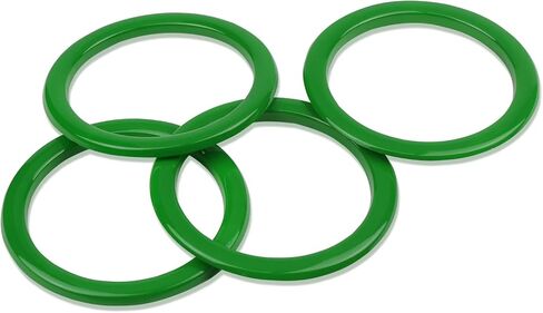 لتويوتا تندرا داش لوحة القيادة مكيف الهواء منفذ الهواء تنفيس غطاء تقليم AC تنفيس حلقات الديكور متوافق مع تويوتا تندرا 2014-2021 الملحقات الداخلية 4 قطع (أخضر) in Kuwait