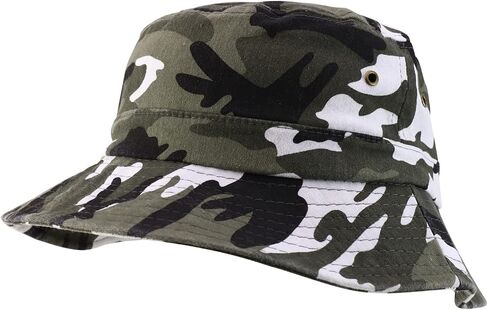 Trendy Apparel Shop Oversize XXL - XXXL Short Brim Outdoor Bucket Hat in Saudi Arabia