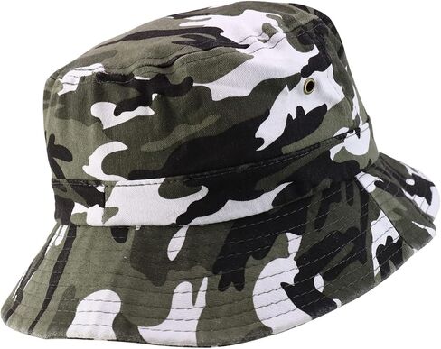 Trendy Apparel Shop Oversize XXL - XXXL Short Brim Outdoor Bucket Hat in Saudi Arabia