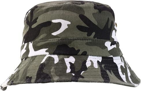 Trendy Apparel Shop Oversize XXL - XXXL Short Brim Outdoor Bucket Hat in Saudi Arabia