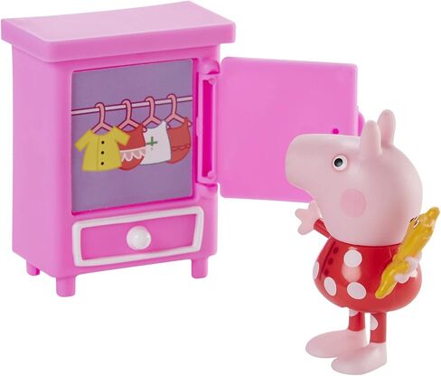 Peppa Pig Peppa's Adventures Bedtime with Peppa Accessory Set Preschool Toy, Figure and 5 Accessories, for Ages 3 and up in Saudi Arabia