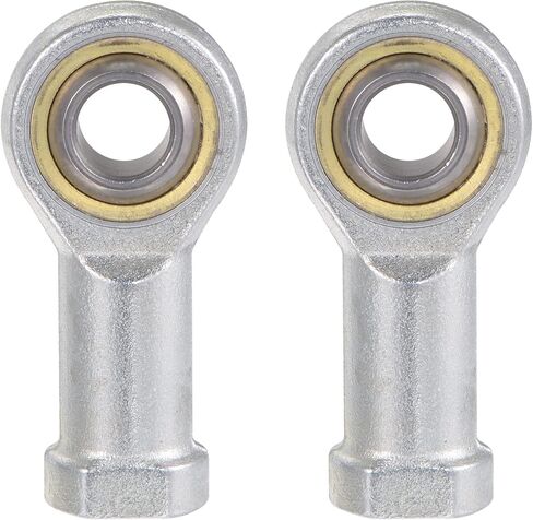 uxcell 2pcs SI5TK PHSA5 Spherical Rod End Bearing 5mm Bore Self-Lubricated Joint Bearing M5x0.8 Right Hand Female Thread Connector in Saudi Arabia
