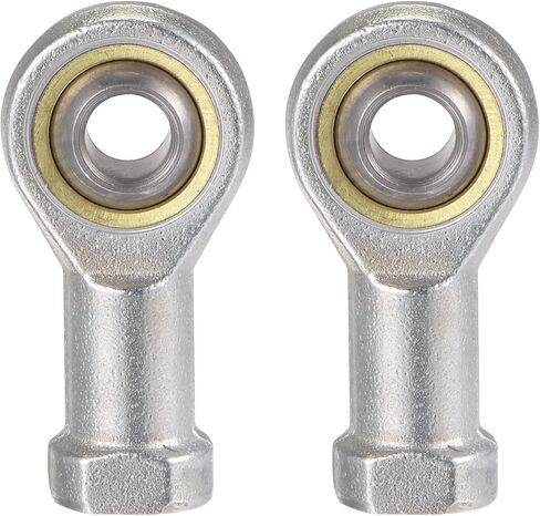 uxcell 2pcs SI5TK PHSA5 Spherical Rod End Bearing 5mm Bore Self-Lubricated Joint Bearing M5x0.8 Right Hand Female Thread Connector in Saudi Arabia