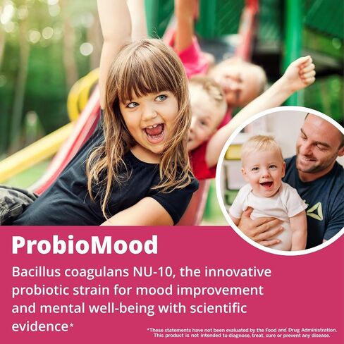 Probiotics NU10 Kids Gummy Supplement,Clinically Proven to Regulate Gut-Brain axis, Alleviate ASD Symptoms,Healthy Digestive System & intestinal Tract. in Saudi Arabia
