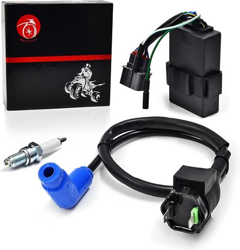 MOTO1988 Ignition Coil and igniter CDI Box Spark Plug Compatible with Honda 350 TRX Rancher 350 TRX350 FE/FM/TE/TM 2x4 4x4 2000-2005 OEM 30410-HN5-671 in Saudi Arabia