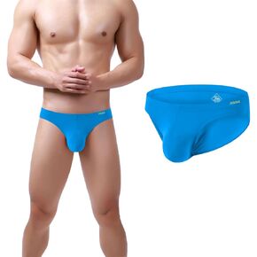 Men's Brief Underwears No Fly Covered Waistband Comfortable Soft Underpants