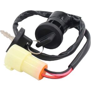MOTOKU Ignition Switch with Lock Key for Honda Foreman 400 TRX400FW Foreman ATV 1995-2003