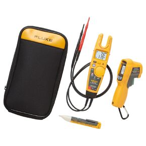 Fluke T6-600/62MAX+/1AC Kit with Test Meter, IR Thermometer and NCV Tester