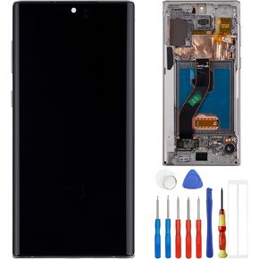 AMOLED Display Compatible with Samsung Galaxy Note10 SM-N970U SM-N970F/DS 6.3" LCD Touch Screen Display Assembly with Tools(Grey)