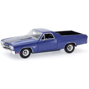 1970 Chevy El Camino - Blue 1:24 Scale Diecast Model by Motormax