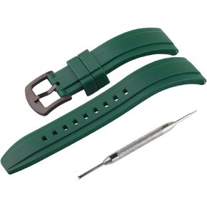 Silicone Watch Band 20mm 22mm Quick Release Rubber Watch Bands for Men