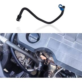 Engine Coolant Recovery Tank Hose, Oil Cooler Hose, Coolant Bypass Hose Inlet Hose, Automotive Replacement Radiator Hose Compatible with Chevy Buick, Replaces OEM#13251447 13408385