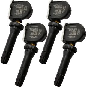 4Pcs 13598773 TPMS Sensor Signature Series 433MHz Tire Pressure Sensor for Cadillac Buic-k Chev-y G-M-C 13516165 13581561 13595873 Tire Pressure Monitoring System