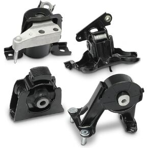 A-Premium 4PCS Engine Motor Mount and Transmission Mount Set Compatible with Hyundai Sonata 2002 2003 2004 2005 L4 2.4L, FWD Automatic Transmission, Replace# 123720V070, 123610V011