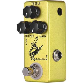 Effect Pedal Silver Horse Overdrive Boost Guitar Effect Pedal Full Metal Shell True Bypass