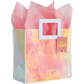 8.3'' Small Mothers Day Gift Bag with Tissue Paper and Gift Tag