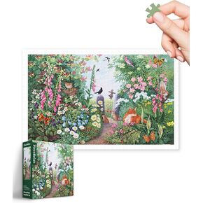 Plastic Jigsaw Puzzles for Adults 1000 Pieces Anne Searle - Summer Hedgerow Most Satisfying Table Games and Gifts No Puzzle Mat Required [H3440]