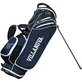 Team Golf NCAA Villanova Birdie Stand Golf Bag, Lightweight, 14-Way Club Divider, Spring Action Stand, Insulated Cooler Pocket, Velcro Glove and Umbrella Holder & Padded Handles
