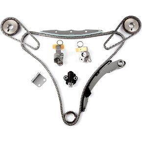 SCITOO TKNS155GWP WPNI034 34351N 13510-31U00J Engine Timing Chain Kit Sets Replaces for Nissan Altima Maxima Quest 3.5L