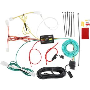 Oyviny Custom 4 Way Flat Trailer Wiring 56261 for 2015-2020 Toyota Sienna Excluding SE Style, Sienna Trailer Wiring Harness Sienna Towing Harness