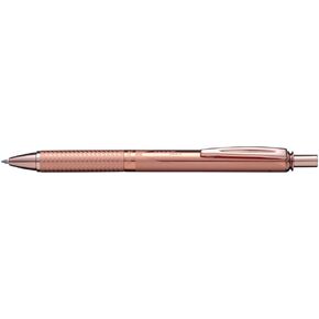 Pentel BL407PG-A EnerGel Sterling Liquid Gel Rollerball Pen Rose Gold Casing Stroke Width 0.35 mm Ball Diameter 0.7 mm Black Ink