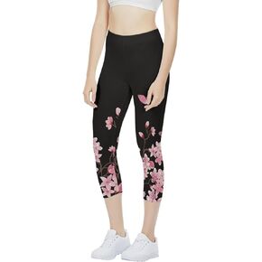 Novlety Yoga Pants for Women Girls High Waist Stretch Workout Running Leggings Tummy Control Seamless Sweatpants