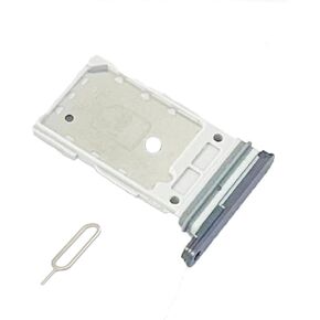for Samsung Galaxy S24 / S24 Plus Sim Card Tray & Micro SD Sim Card Holder Container Replacement Part (Black)