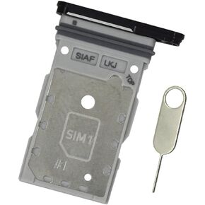 S23 Dual SIM Card Tray PHONSUN Replacement for Samsung Galaxy S23 S911U S911U1 S911 / S23 Plus S916U S916U1 S916 (Phantom Black)
