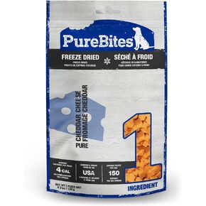 PureBites Cheddar Cheese for Dogs, 2.0oz / 57g - Entry Size