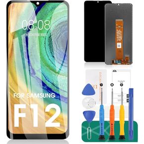 لشاشة Samsung Galaxy F12 البديلة LCD لإصلاح شاشة LCD Samsung F12 لشاشة استبدال SM-F127G/DS لاستبدال مجموعة شاشة اللمس محول الأرقام Samsung F12