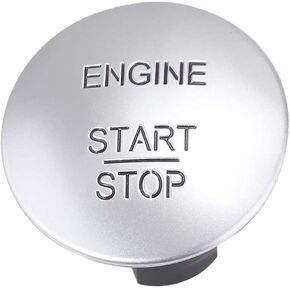 Keyless Push Start Button Go Start Stop Ignition Button Engine Ignition Switch 2215450714 Replacement for Mercedes-Benz CL550 GLK350 E350 S550 B180 C180 C200 E200 Infiniti QX30 Q30