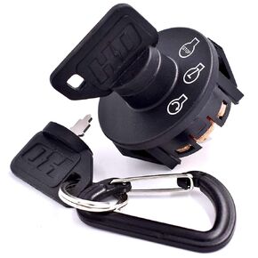 HD Switch Starter Ignition Key Switch Replaces Toro Time Cutter Titan SW3200 SW4200 SW5000 MX4200 MX4250 MX4260 MX5060 MX5075 MX6050 SS5060 ZX4800 ZX4820 ZX5400 ZX5420 ZX6000 ZX6020 ZX6030 with 2 Keys