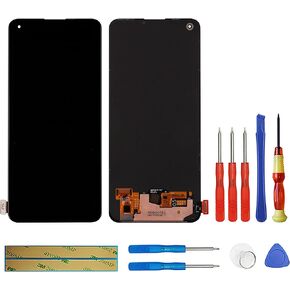 TFT Compatible with Oppo A94 5G CPH2211 LCD Display Touch Screen Digitizer (Black Without Frame) Cell Phones Parts + Tools