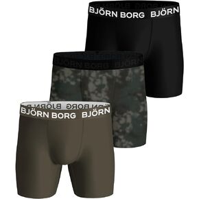 Björn Borg | Bjorn Borg PERFORMANCE BOXE 3Pack, Boxer Briefs for Men, Training Underwear, Multi-Packs Available