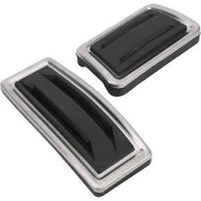 Car Foot Treadle Car Foot Board 2pcs Accelerator Brake Pedals Foot Rest Aluminum Alloy Modification Replacement for Cadillac XT5 2017‑2019