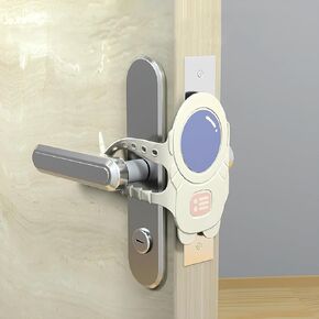 3 Pieces Baby Door Latch Cover Closer, Silicone Door Silencer, Quite Lock Cushion, Padded Door Latch Cover, Baby Door Cushion, Slam Preventer