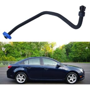 Car Heater Air Ducting Hose Vent Coolant Bypass Hose from Outlet to Reservoir Replacement for 2011-2016 Cruze 1.4L
