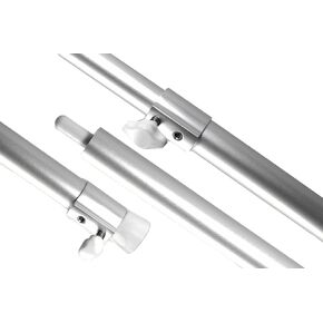 MARINE CITY Aluminum Adjustable Rust Proof Boat Cover Support Pole Prevent Rain Snow Waste (31 Inches to 58 Inches) for Motor Boats – Kayaks – Ships – Yachts (Pack of 1)