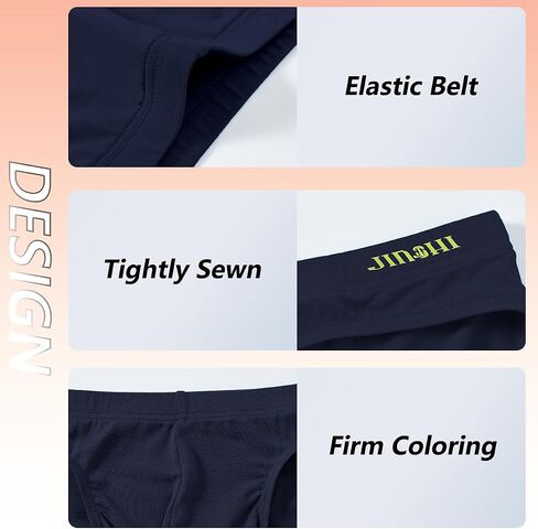 Men's Brief Underwears No Fly Covered Waistband Comfortable Soft Underpants in Saudi Arabia