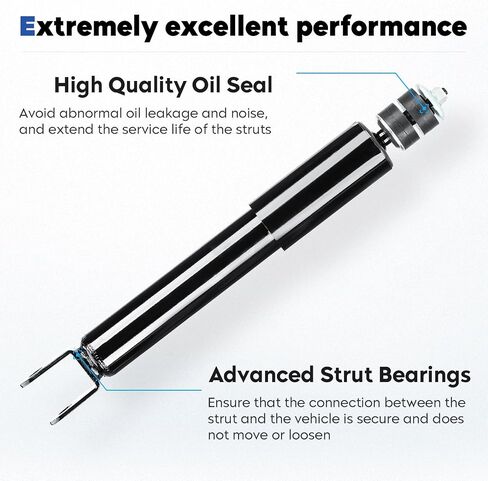 Front Shock Absorber Struts 344381 Compatible with 99-07 Chevrolet Silverado 1500/GMC Sierra 1500, 00-06 Surburban 1500, 02-06 Avalanche 1500, 00-06 Tahoe Yukon XL 1500 in Saudi Arabia