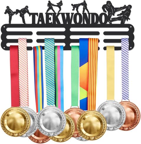 SUPERDANT Powerlifting Medal Hanger Display Weightlifting Sports Medals Display Rack for 40+ Medals in Saudi Arabia