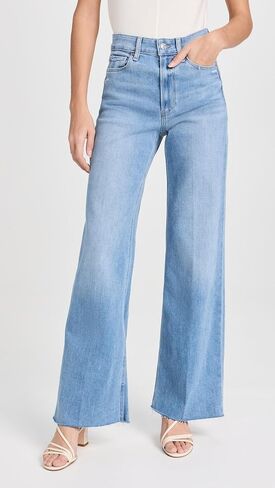 PAIGE Women's Anessa 31" Jeans with Raw Hem in Saudi Arabia