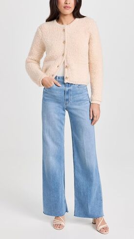 PAIGE Women's Anessa 31" Jeans with Raw Hem in Saudi Arabia