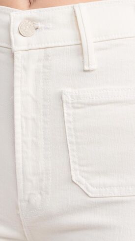MOTHER Women's The Hustler Patch Pocket Flood Jeans in Saudi Arabia